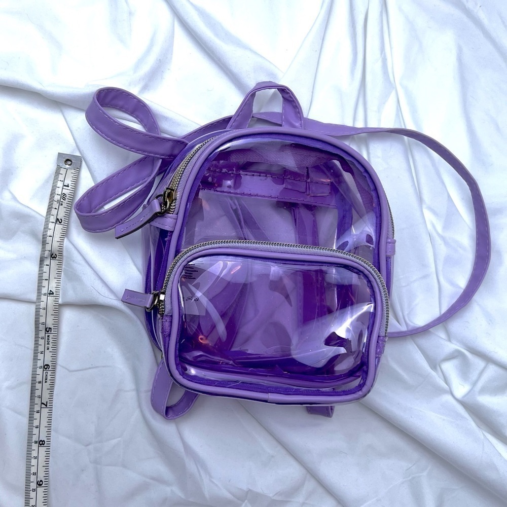 Clear Mini Backpack - Picture 3 of 8